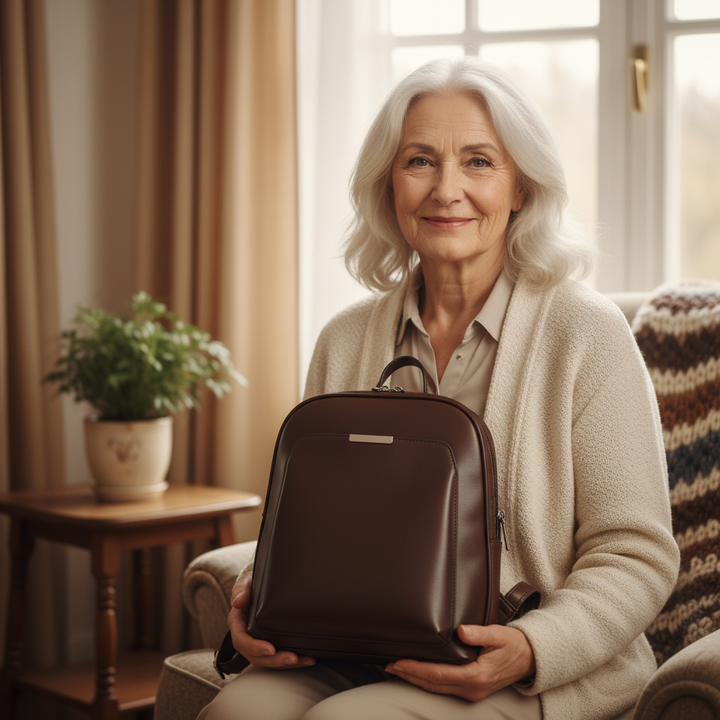 Alex Double-Zipper Backpack