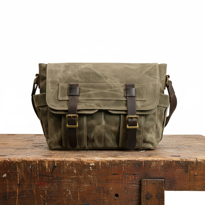 Lester Leather Shoulder Bag