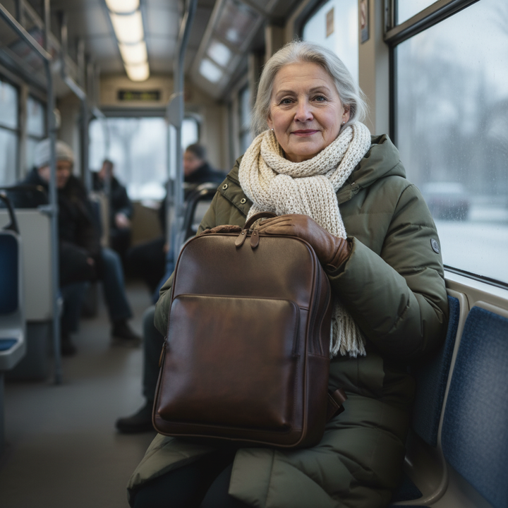 Bennett Leather Backpack