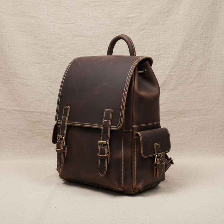 Marcus Leather Backpack