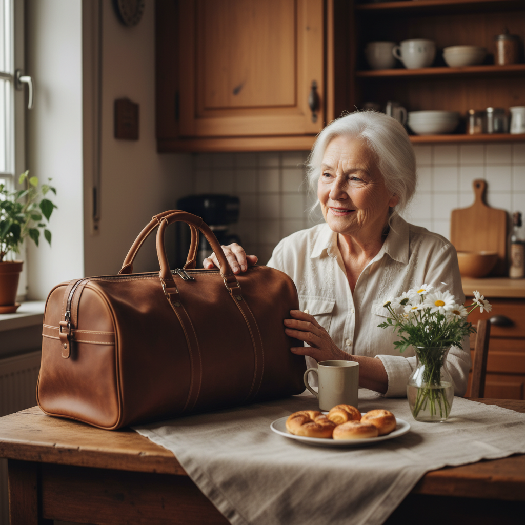 Callahan Leather Travel Bag