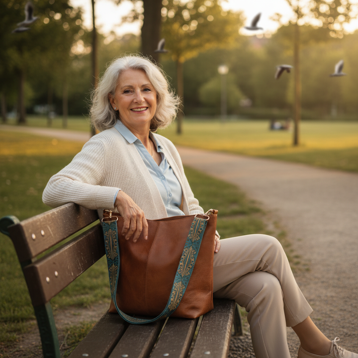 Tamar's Vintage Leather Bag