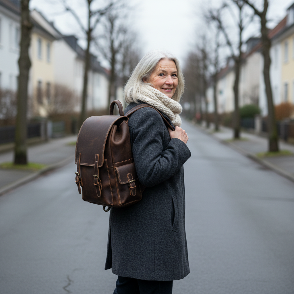 Marcus Leather Backpack