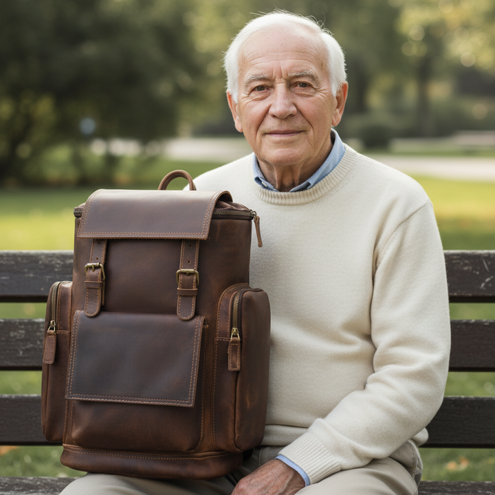 Moritz Leather Backpack