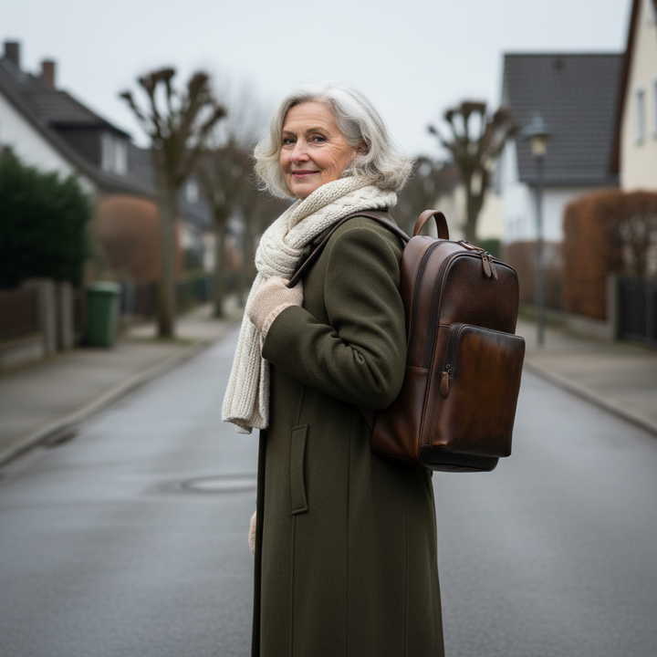 Bennett Leather Backpack